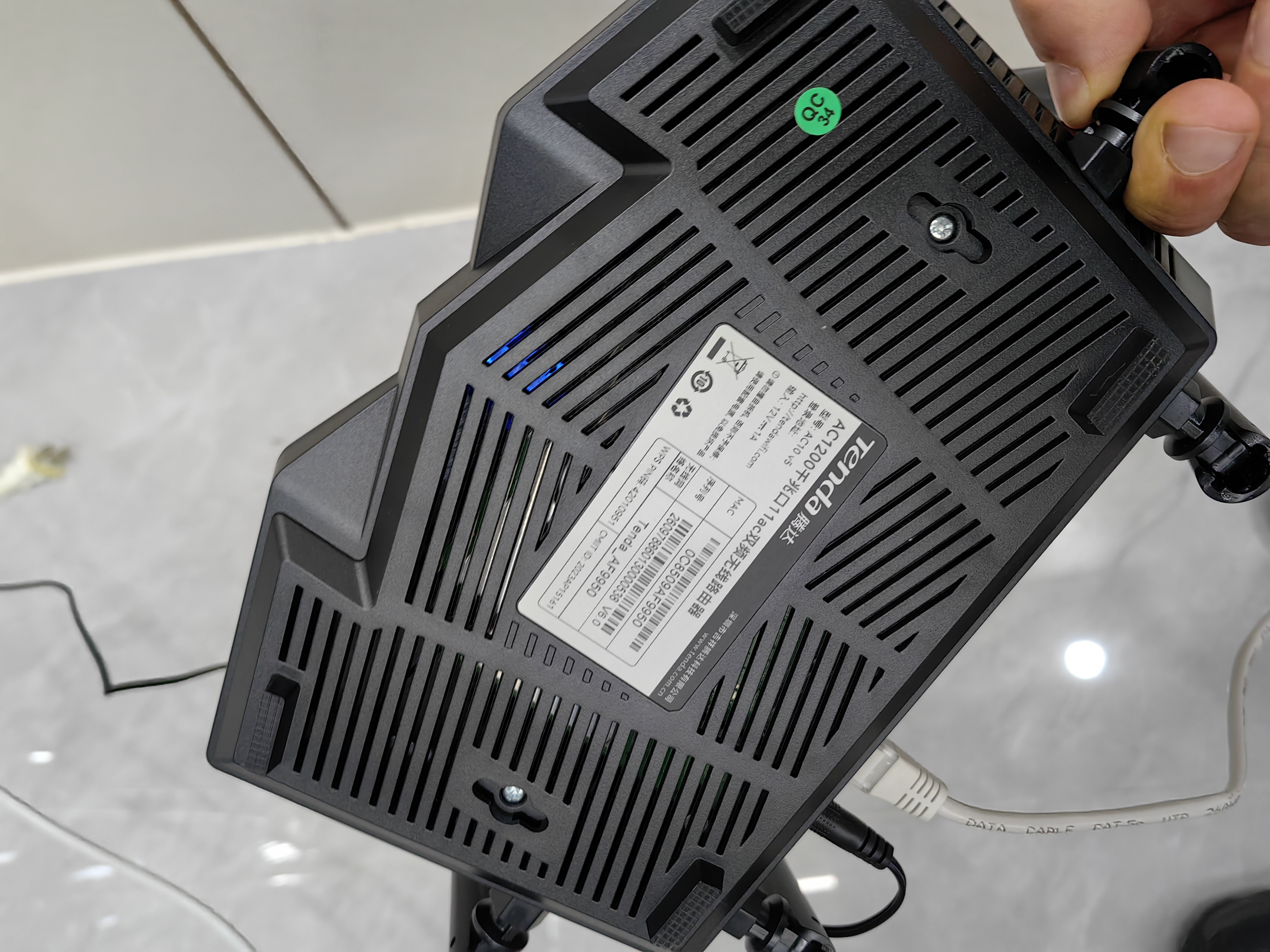 Tenda腾达路由器无线【千兆WiFi5穿墙王】5G双频信号放大器AC1200全屋增强家用AC10 实拍图