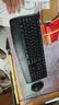 罗技（Logitech）MK345无线办公键鼠套装 宽大掌托 舒适键入体验 全尺寸 带无线2.4G接收器 黑色 实拍图