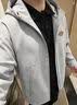 Dickies软壳抓绒衣男夹克外套男士户外保暖防风春秋上衣 浅灰色 L 实拍图