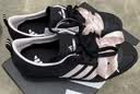 adidas「冰淇淋T头鞋」VS JOG 2.0薄底运动鞋男女阿迪达斯轻运动 黑色/浅粉 (推荐女生选小半码)   38 实拍图
