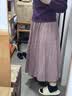 优衣库层叠长裙/常规款女装/半身裙裙子486099 16 红色 2XL 实拍图