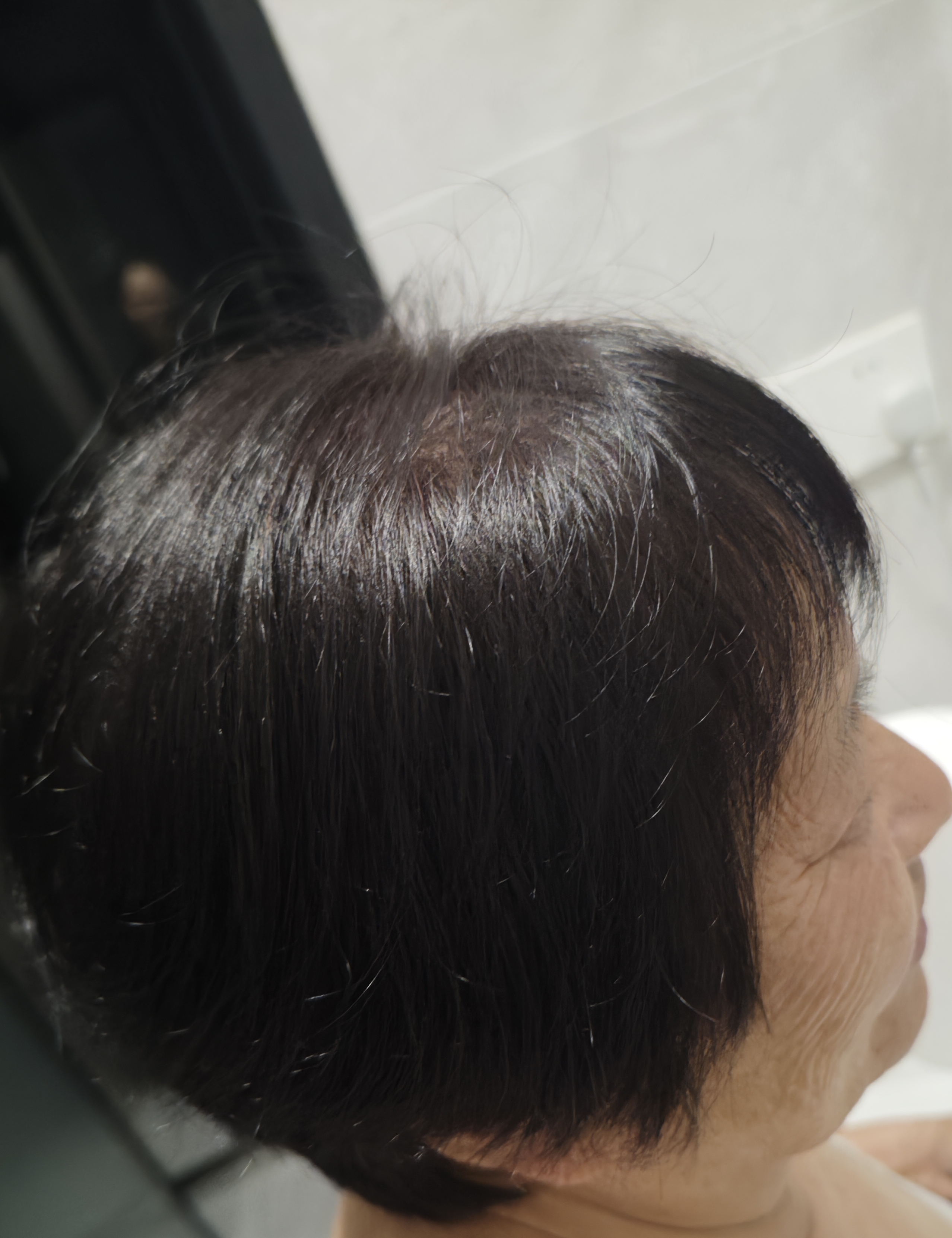 同仁堂染发膏剂一梳盖白染发梳植物无刺激不沾头皮 男女士专用 黑茶色 实拍图