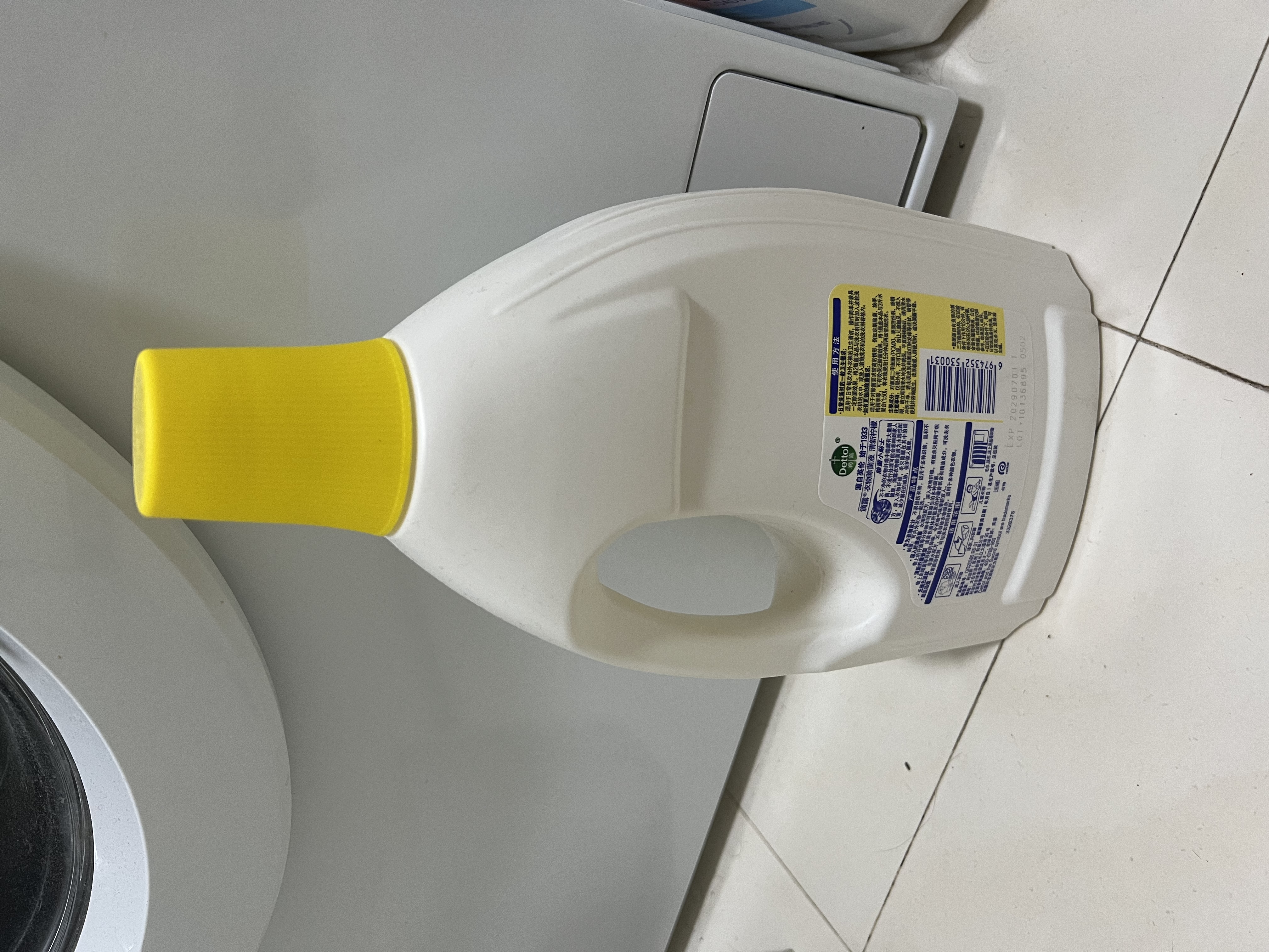 滴露（Dettol）衣物消毒液除菌 柠檬1.5L 99.9%杀菌除螨内衣衣服消毒水 实拍图