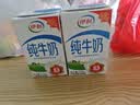 伊利全脂纯牛奶 250ml*18盒 每100ml含3.3g蛋白质 礼盒装 实拍图