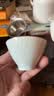 苏氏陶瓷丨卵青功夫茶杯开片冰裂品茗杯两个装简装款 实拍图