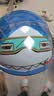 野马（YEMA）3C认证238S儿童头盔女孩男孩夏季四季轻便式宝宝电动摩托车半盔小孩电瓶车安全帽 蓝色+咖色短镜 实拍图