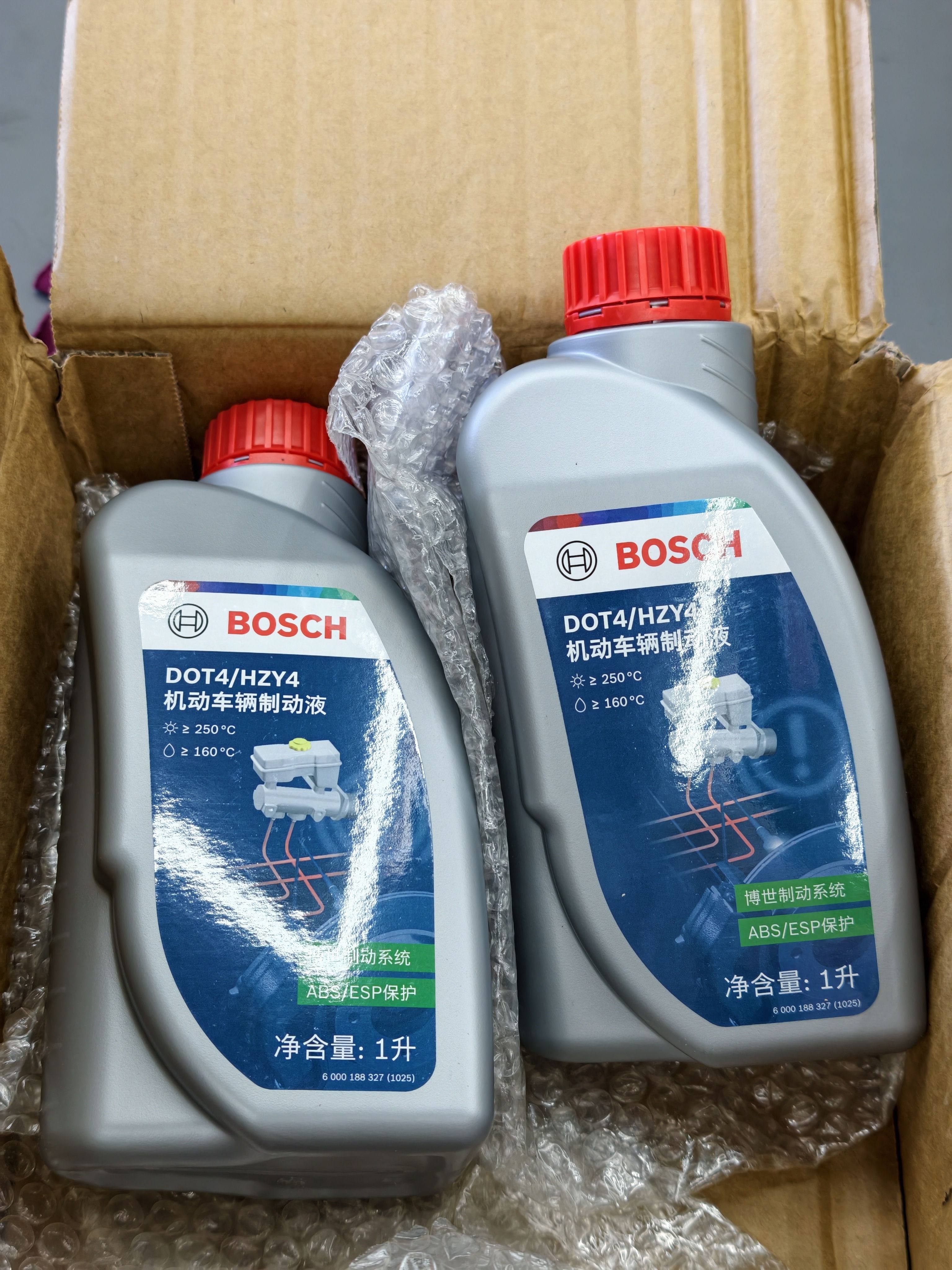 京东养车博世刹车油制动液离合器油DOT4养护套餐通用型2L包安装 送检测 实拍图