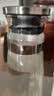 膳魔师（THERMOS）玻璃杯家用把手冷水壶耐热1.3L大容量凉水果汁桶TCG2C-1300-S-WS 实拍图