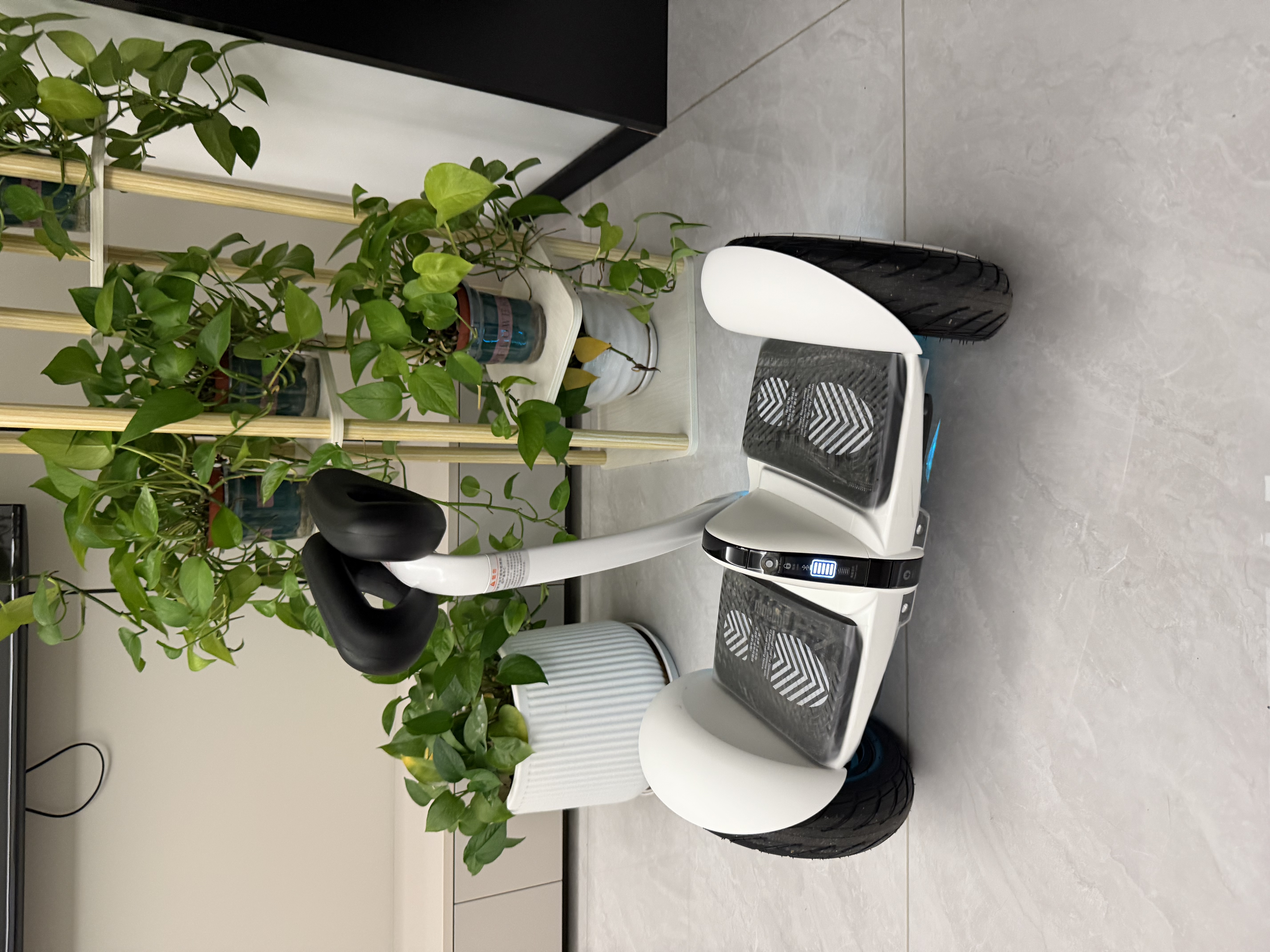 九号（Ninebot）电动平衡车Mini白色智能代步长续航腿控送物生日礼物玩具两轮电动车成年人体感小九 实拍图