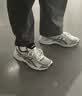 亚瑟士ASICS网面跑鞋百搭男鞋缓震运动鞋透气跑步鞋 GEL-CONTEND 4 白色/银色 46 实拍图