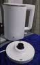 京东京造专利0塑0胶0异味电热水壶食品级316L不锈钢双层无缝一体内胆防烫烧水壶 1.7升1800W自动智能断电 实拍图