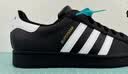 阿迪达斯（adidas）adidas三叶草贝壳头SUPERSTARII男女休闲鞋 JI0079 42.5码 实拍图