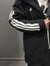 阿迪达斯（adidas）男 运动型格系列 3S HOODED INS J 短棉服 JY8303 黑色  L  实拍图