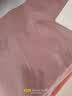 红豆保暖内衣女含山羊绒桑蚕丝半高领磨毛打底秋衣套装 炉红 实拍图