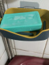 JAJALIN 肥皂盒创意浴室简约素色圆形卫生间塑料肥皂架托无盖香皂盒大号 2个装 实拍图