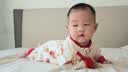 优奇婴儿衣服连体衣新生儿满月白天哈衣宝宝周岁春秋纯棉衣服外出 实拍图
