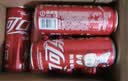 可口可乐（Coca-Cola）经典口味 汽水饮料 碳酸饮料 330ml*24摩登/主题罐 随机发货 实拍图