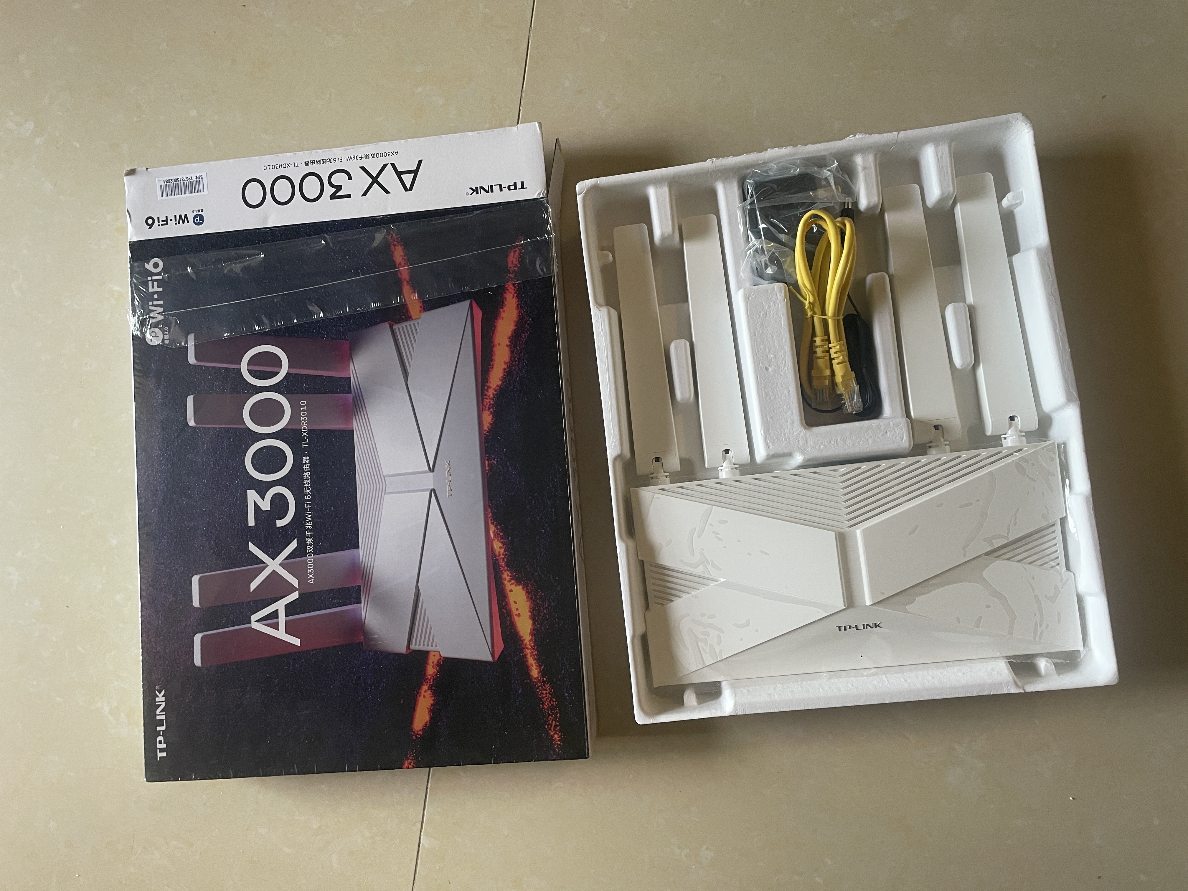 普联（TP-LINK） 大道AX3000满血WiFi6千兆无线路由器 5G双频家用穿墙 Mesh 3000M无线速率 信号增强 易展 XDR3010 实拍图