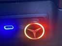 GETEA适用奔驰u盘c260l行车记录仪u盘Type-C高速GLC300l迈巴赫s400c级gls车E级e300l车载迷你可发光优盘 金属款64GB【RGB氛围灯效 | 高清循环录制】 实拍图