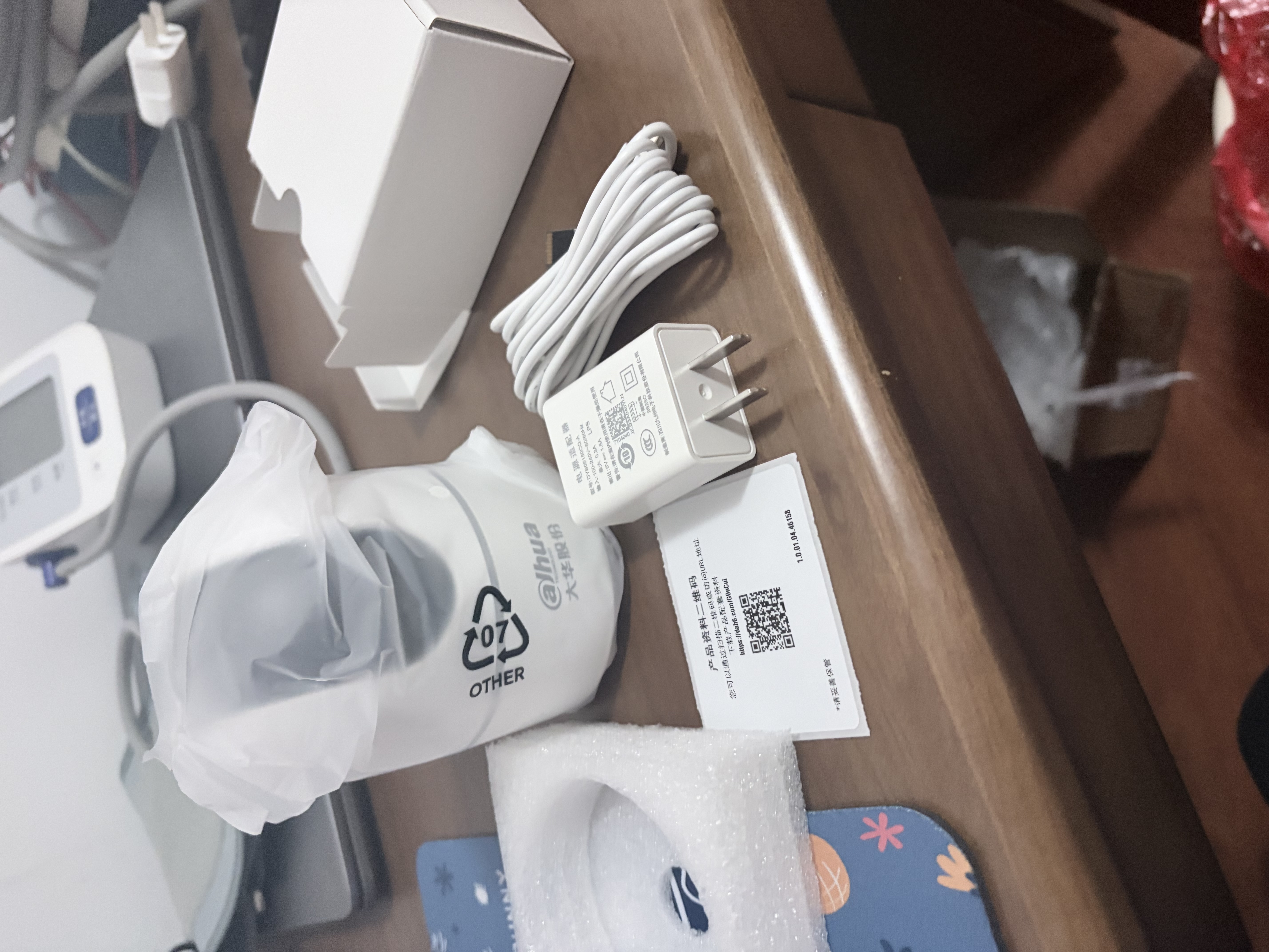 dahua大华摄像头500万无线wifi智能AI监控5MP高清双光全彩夜视家用蓝牙配网双频5G云台旋转语音对讲 实拍图