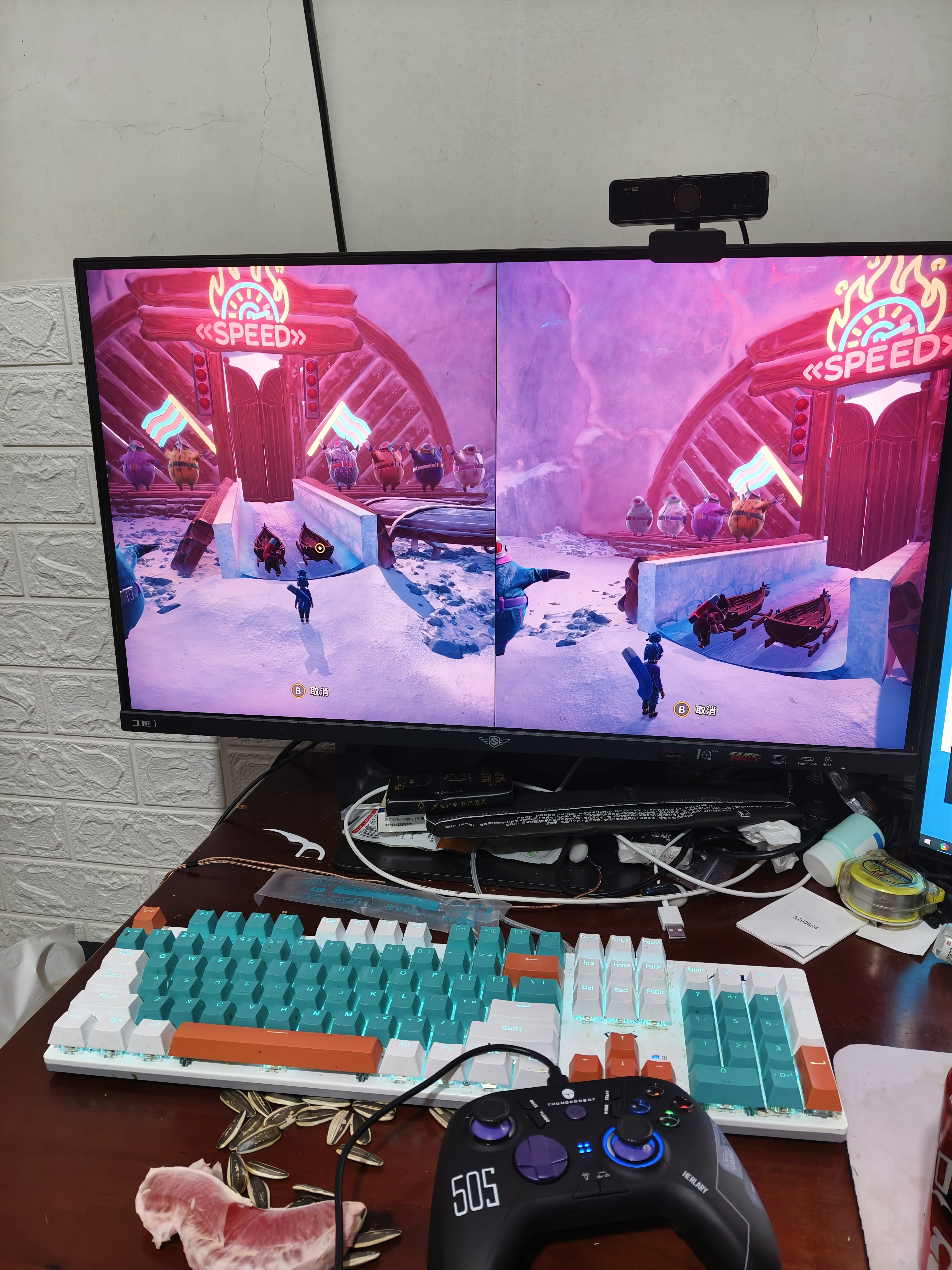 雷神 G50S极夜 手柄类xbox游戏手柄switch2手柄pc电脑steam游戏机NS双人行体感手柄神器毕业生日礼物 实拍图