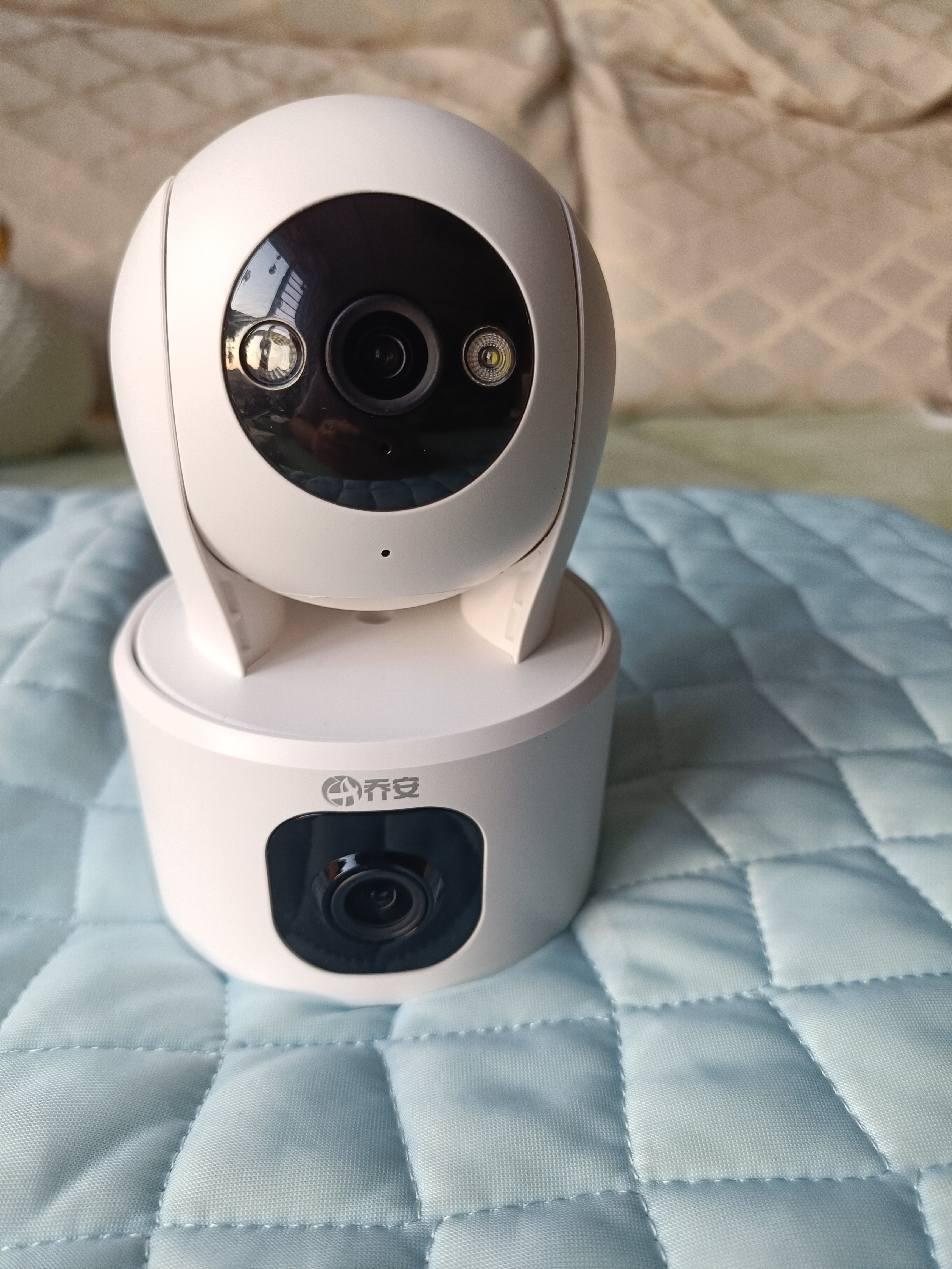 乔安（JOOAN）双摄1600万像素监控摄像头无线wifi网络高清监控器360度无死角带夜视全景云台家用AI监控手机远程 实拍图