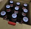 青岛啤酒（TsingTao）白啤258ml*9瓶 整箱装（玫瑰红）树莓味礼盒 实拍图
