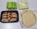 七街八巷 北京烤鸭饼皮春饼筋饼荷叶饼卷饼皮京酱肉丝薄饼商用纯手工面饼 60张试吃装（普通面粉） 实拍图