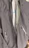 迪卡侬（DECATHLON）硬壳冲锋衣男女春秋登山防风防水单层夹克运动外套MH500 玄武黑（男女同款）- 亚洲款 新款上市 加内胆选大一码 XL 实拍图