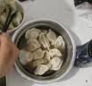 思念灌汤冷鲜肉猪肉荠菜水饺1kg约60只饺子早餐速冻生鲜半成品蒸煎饺 实拍图