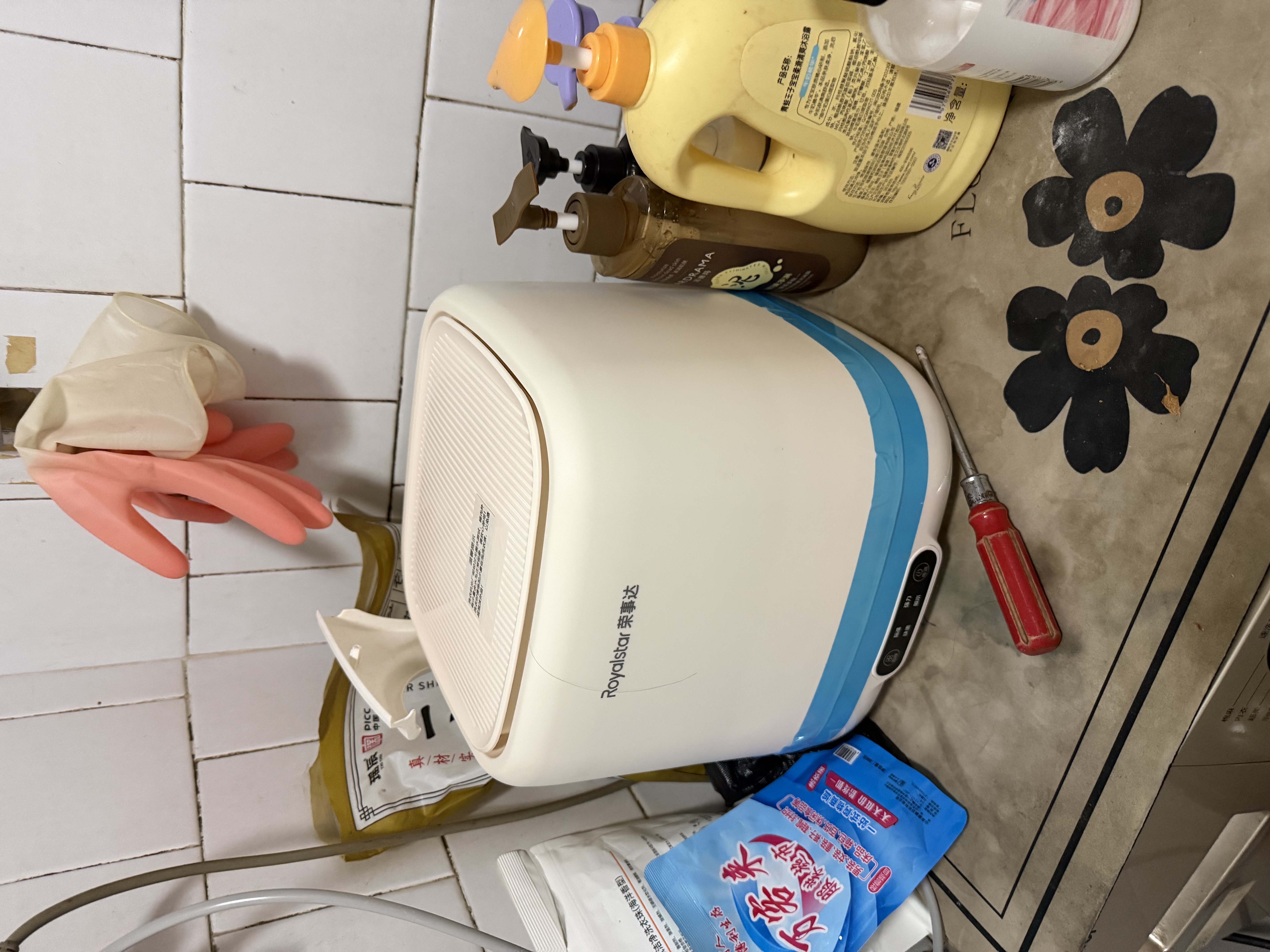 荣事达全自动洗烘一体迷你小型内衣裤懒人洗衣机母婴洗袜神器宿舍家用高温煮洗以旧换新国家政府补贴15% 【蛋可白升级款】不锈钢内筒波轮+脱水更稳定 实拍图