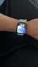 Apple/苹果/苹果 Watch Series 12 智能手表蜂窝版42毫米浅金色铝金属表壳沙砾色运动型表带S/M MJJ04CH/B 实拍图