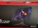 华硕ROG 超神27 PG27UCDM 26.5英寸显示器OLED4K 240Hz显示器电竞G-sync Type-C杜比视界HDR400 DP2.1 实拍图