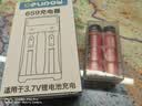 德力普（Delipow）18650锂电池14400mWh尖头2节3.7V-4.2V通用可充电锂电池配双槽智能转灯充电器强光手电筒专用 实拍图
