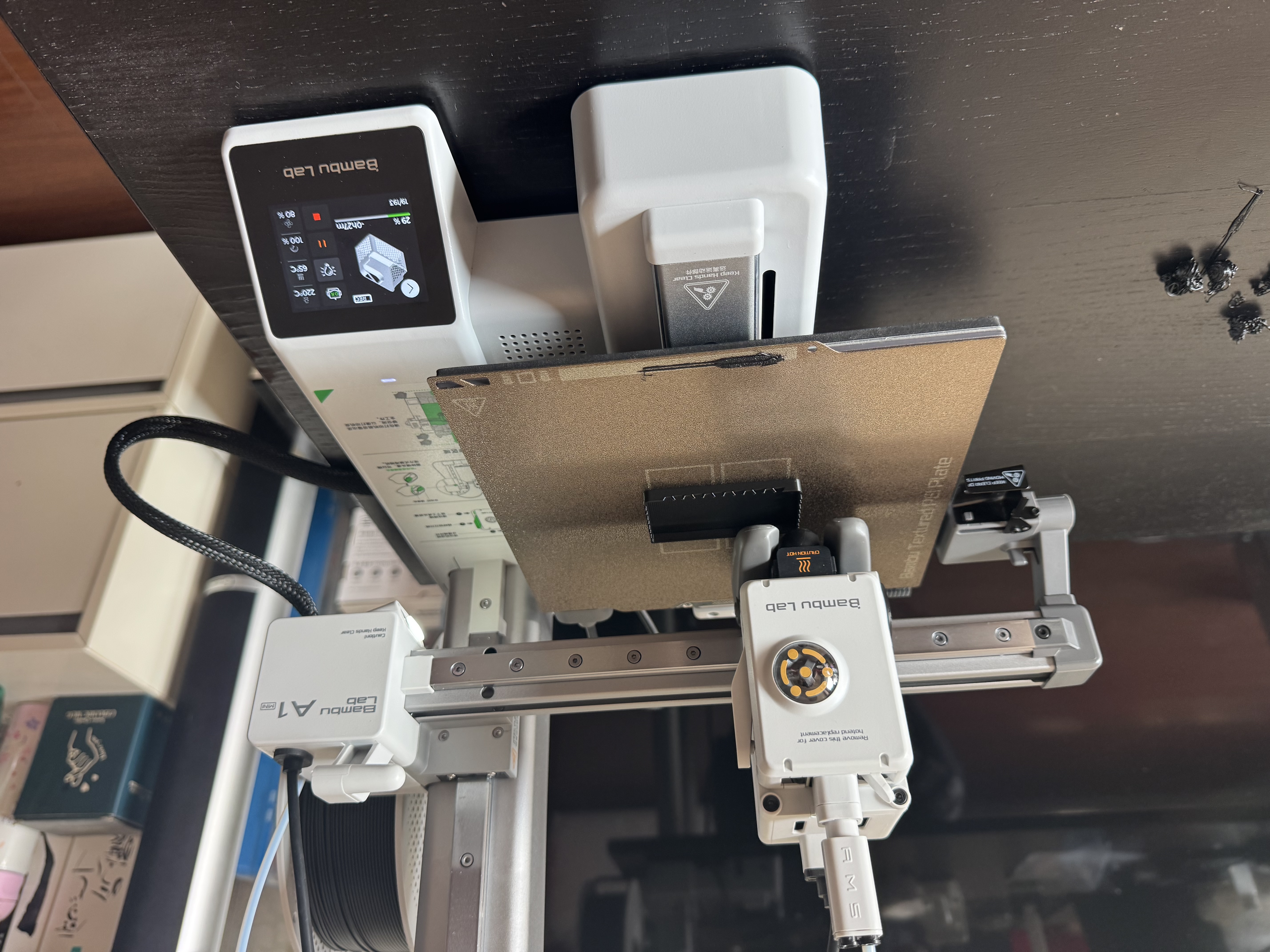 拓竹A1mini 3D打印机学生新手友好 儿童教育 桌面家用FDM 全自动调平多色高速 A1 mini 单机【大陆版】 实拍图