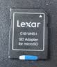 雷克沙（Lexar）64GB TF（MicroSD）存储卡 V10 A1 读100MB/s 平板监控录像内存卡 流畅录制高清视频(蓝卡Plus) 实拍图