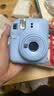 富士（FUJIFILM）mini12自带美颜拍立得相机花与她礼盒版含花花相纸迷你7+/se/90/99胶片相机升级版 绣球蓝【花与她礼盒】 套餐二【标配套餐共20张相纸+水晶壳+升级版礼包】 实拍图