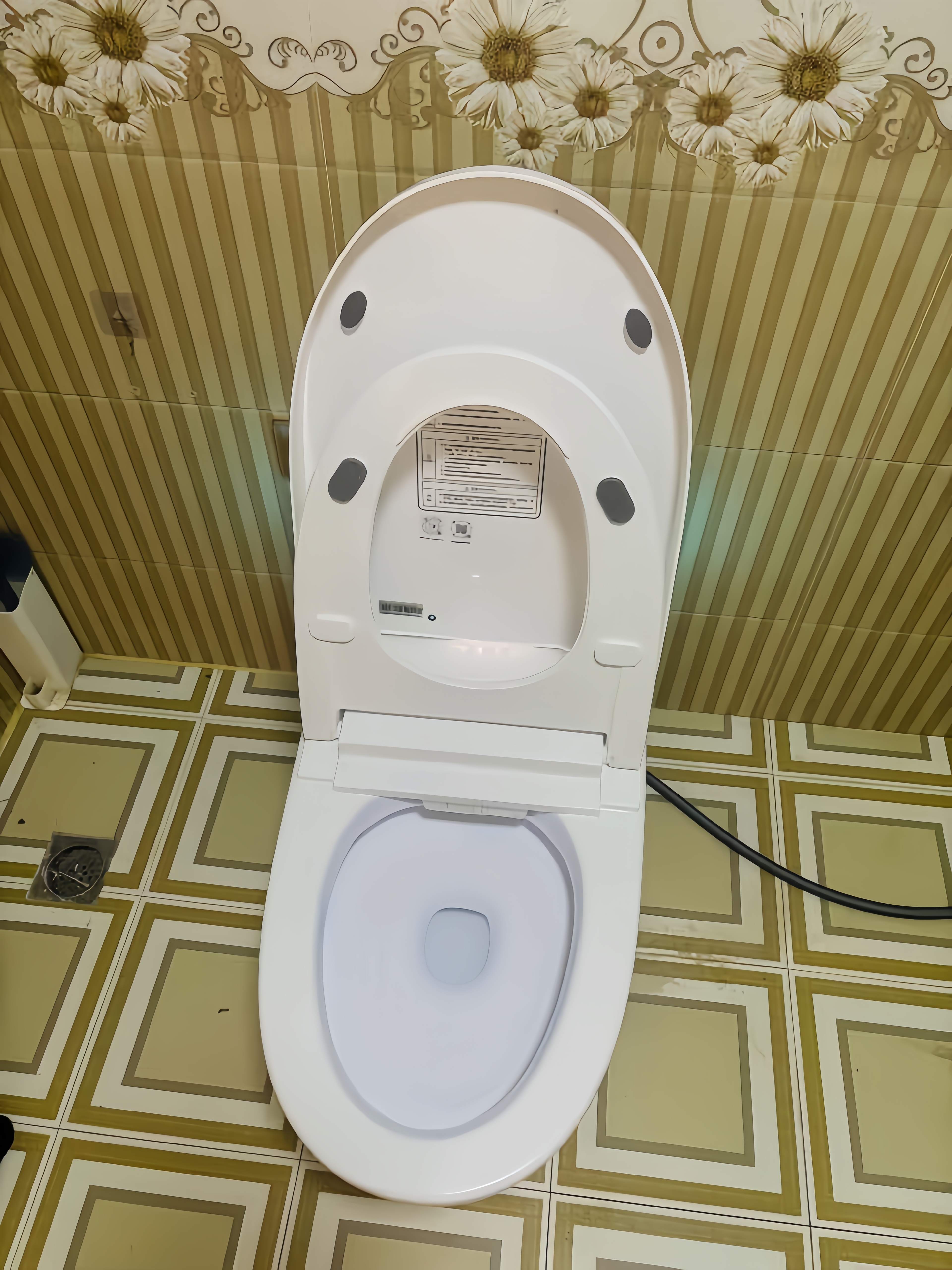 日本品质智能马桶家用TOTO同款轻智能翻盖全功能座便器送货上门 月白【超级爆款】升级全功能 305/300mm 【送货入户+安装拆旧】 实拍图