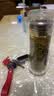 京东京造 玻璃杯 双层隔热茶杯个人专用茶水分离杯大容量380ml 实拍图