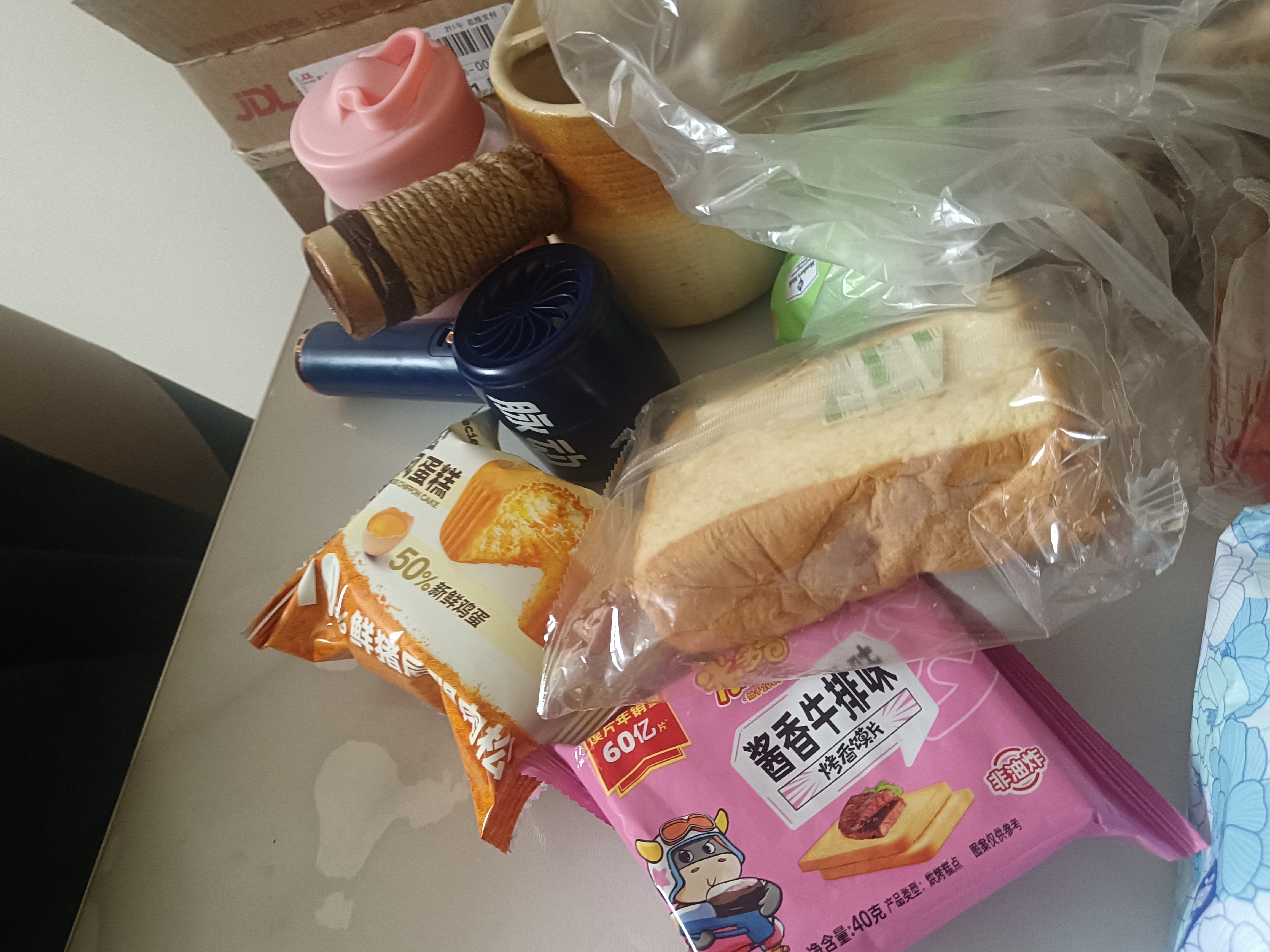 徐福记香酥鸡蛋味沙琪玛768g/袋 零食 早餐必备 糕点点心健康下午茶 实拍图