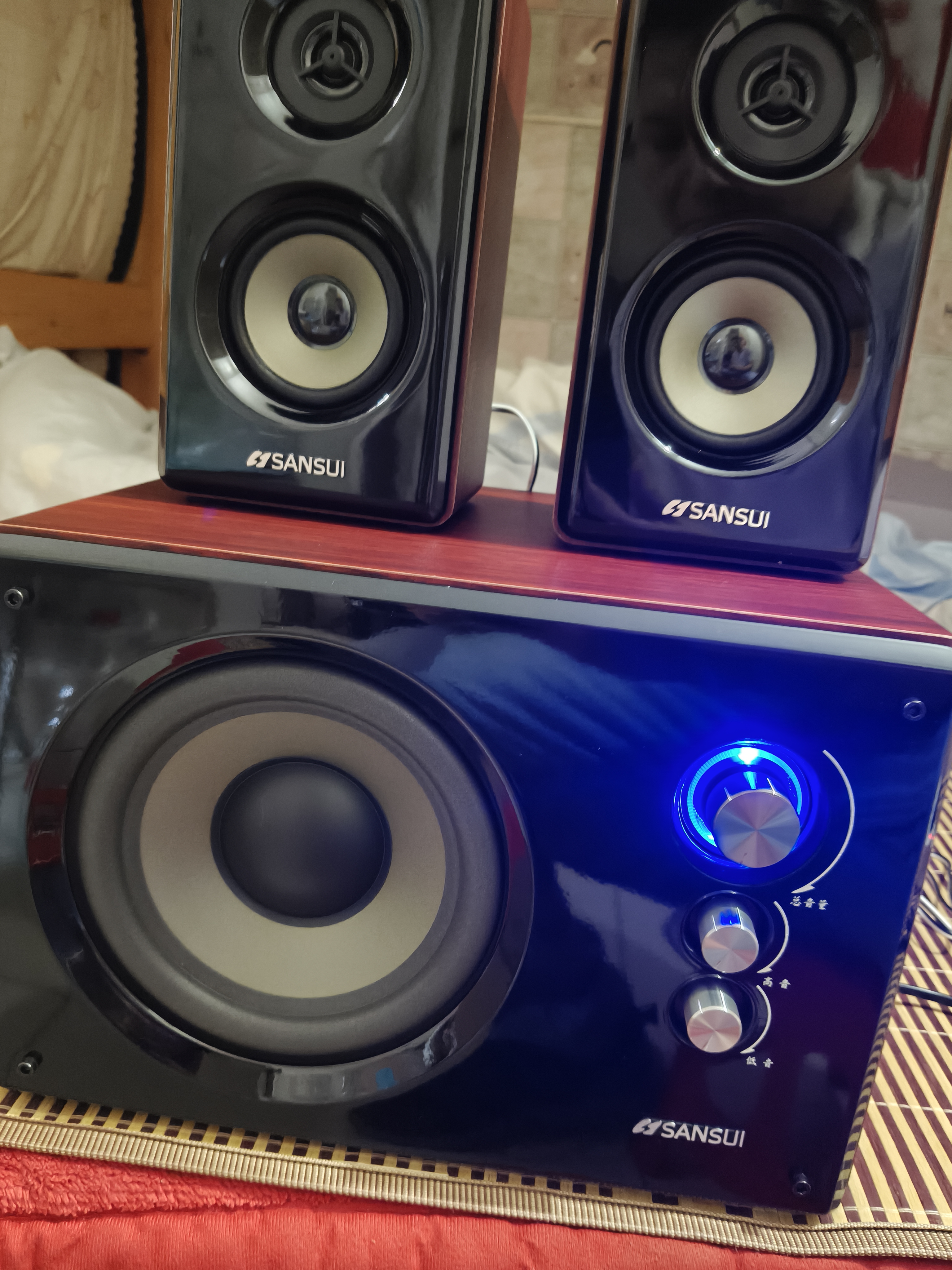山水（SANSUI）GS-6000(80A)家用重低音炮台式机电脑笔记本游戏竞技电竞音响无线蓝牙家庭影院多媒体连电视音箱 实拍图