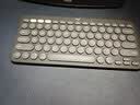 罗技（Logitech）时尚系列K390无线蓝牙键盘 超薄便携 K380升级版 黑色 79键 实拍图