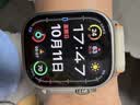 Apple/苹果/苹果 Watch Ultra 4 智能手表蜂窝版49毫米原色钛金属表壳沙砾色野径回环式表带M/L MJCE4CH/B 实拍图