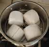广州酒家杂粮馒头400g*2袋 24个 全麦椰汁馒头粗粮低脂减脂生鲜速食早餐 实拍图