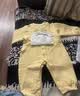 舒贝怡婴儿衣服秋冬季保暖连体衣贴身打底夹棉婴幼儿童装男女宝宝哈衣 蓝色云朵兔 80cm 晒单实拍图
