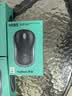 罗技（Logitech）M185鼠标 无线鼠标 办公鼠标 对称鼠标 黑色灰边 带无线2.4G接收器 实拍图