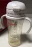 贝亲（Pigeon）自然成长翻盖直饮吸管 大童奶瓶330ml 经典款 18月+  AA278 实拍图
