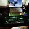 雷蛇（Razer）黑寡妇蜘蛛V3竞技版 机械键盘 87键 电脑游戏电竞 RGB背光 绿轴  实拍图