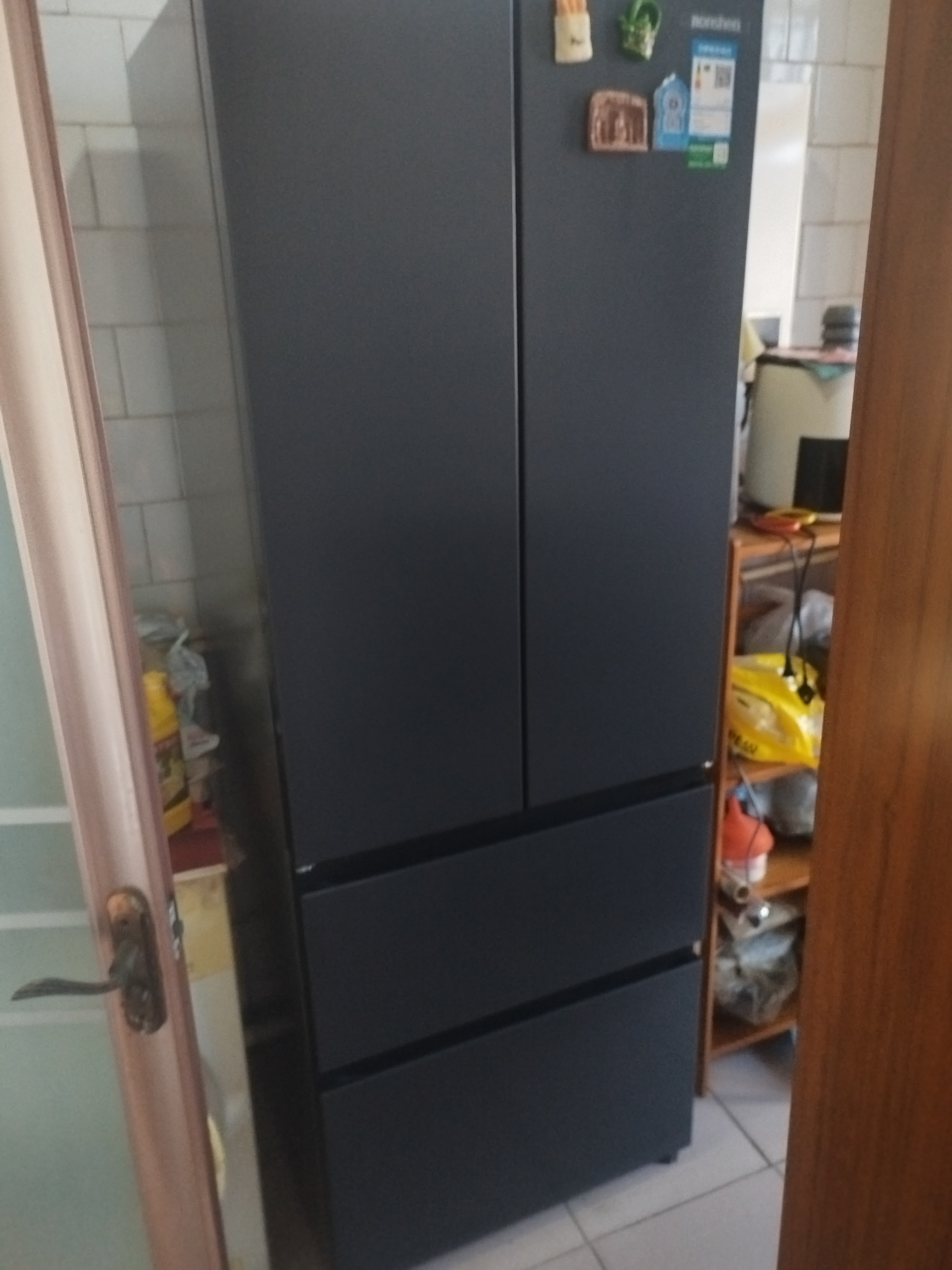 容声小方糕430L法式多门冰箱超薄零嵌入式小户型一级能效风冷无霜以旧换新国家补贴BCD-430D30FZLBD 实拍图