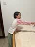 嘟嘟家【100%棉】女童衣服T恤秋季男童纯棉衣服男童打底衫秋 丁香粉100 实拍图